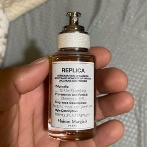Sprayed once Maison Margiela Replica by the fireplace 1 Fl Oz/ 30 Ml